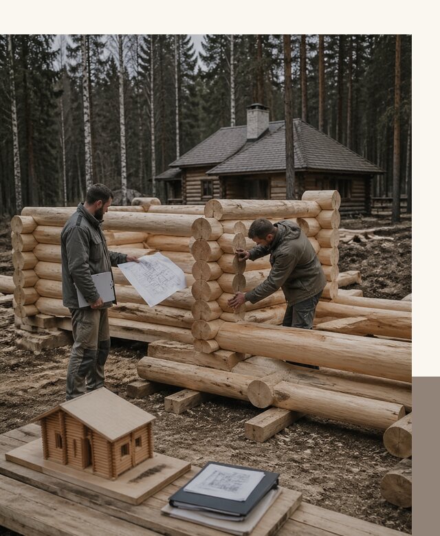 Проектирование и строительство домов из бревна в Чебаркуле